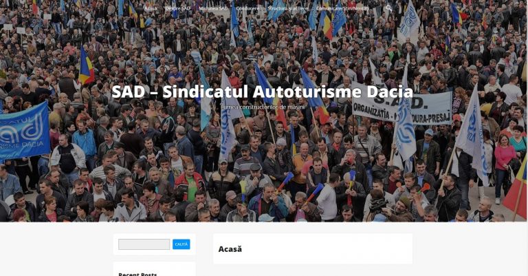 Sindicaliștii de la Dacia au propria pagină de internet